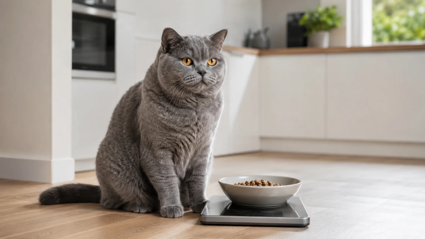 Alimentation du British Shorthair : poids, reins et coeur - alimentation chat british shorthair ration poids