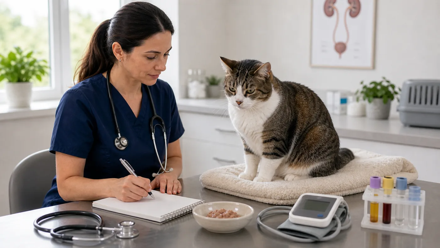Alimentation du chat en insuffisance rénale : guide complet - alimentation chat insuffisance renale suivi iris