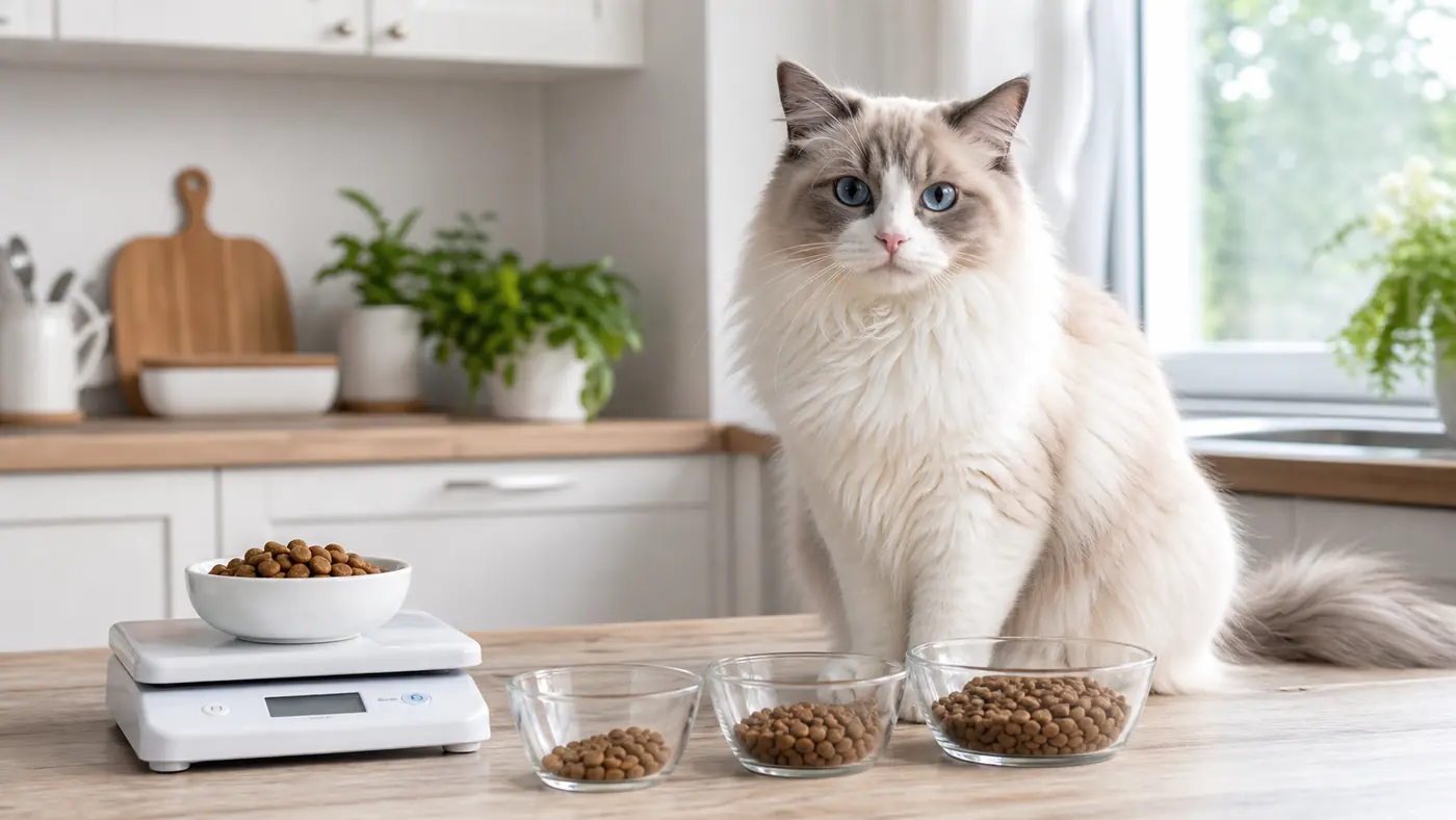 Alimentation du Ragdoll : poids, croissance et coeur - alimentation chat ragdoll croissance jeune
