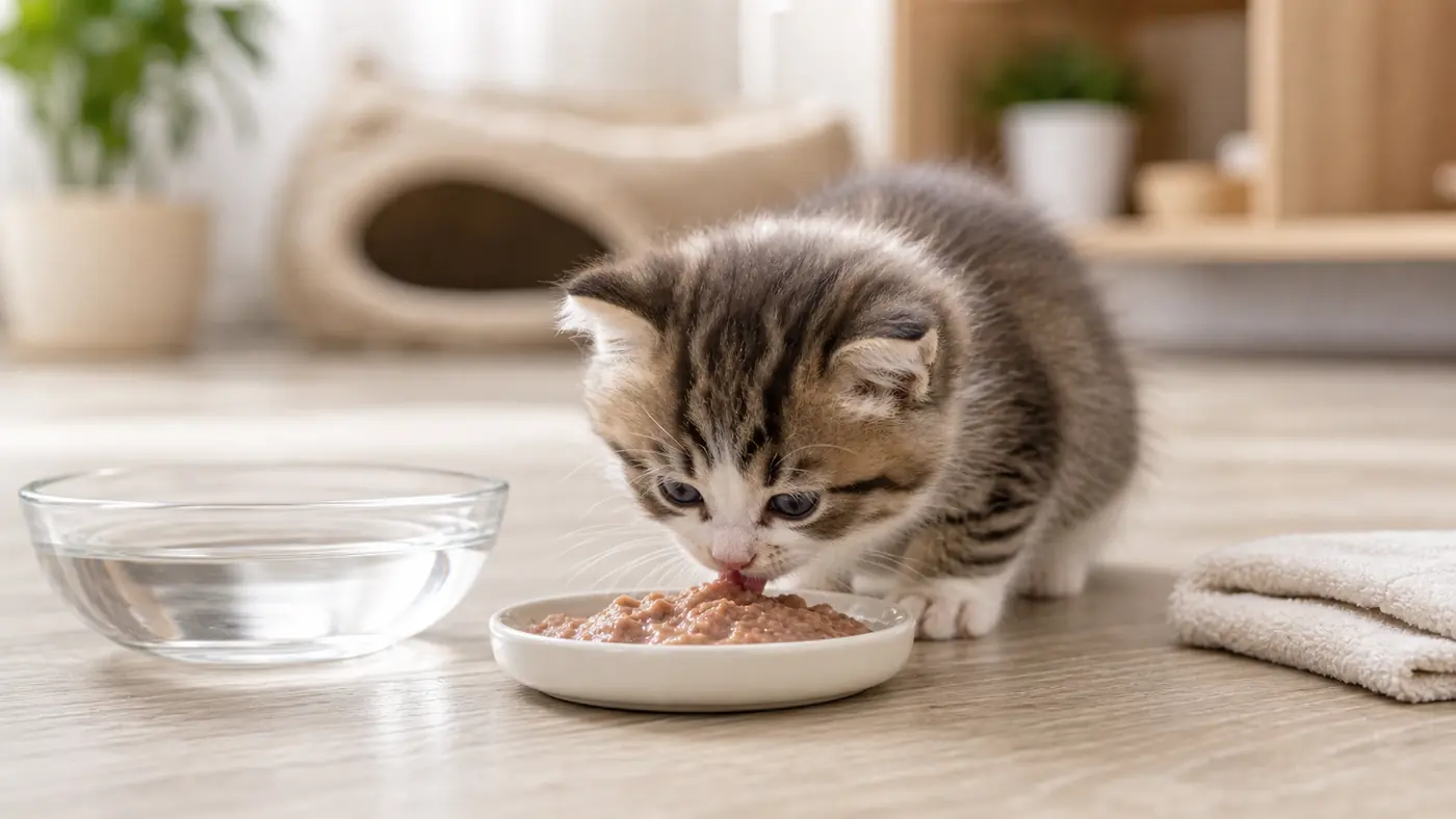 Alimentation du chaton : croissance, sevrage et ration - alimentation chaton croissance patee sevrage