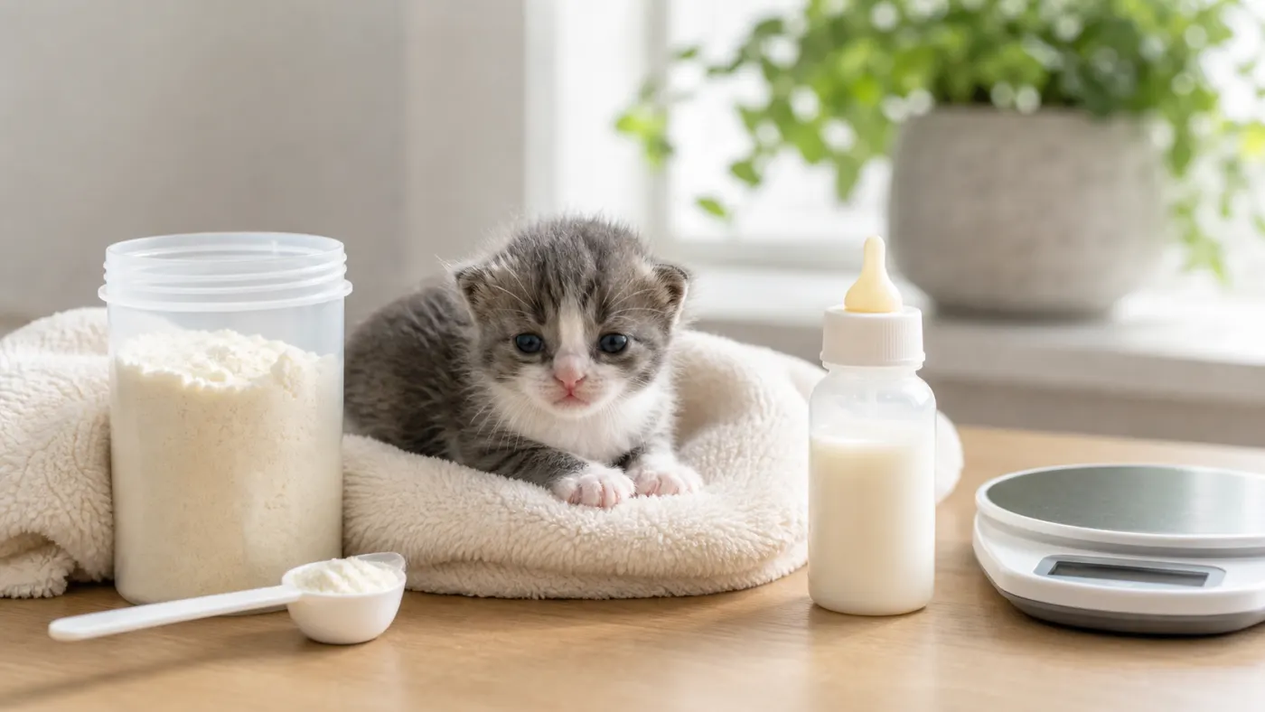 Alimentation du chaton orphelin : lait, chaleur et sevrage - alimentation chaton orphelin lait maternise
