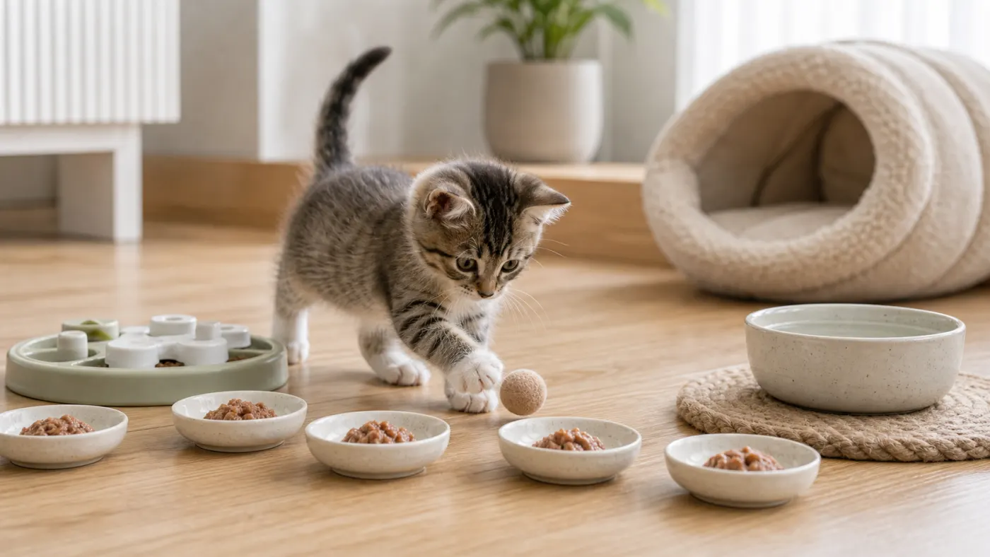 Alimentation du chaton de 0 à 6 mois : guide complet - alimentation chaton premiers mois petits repas