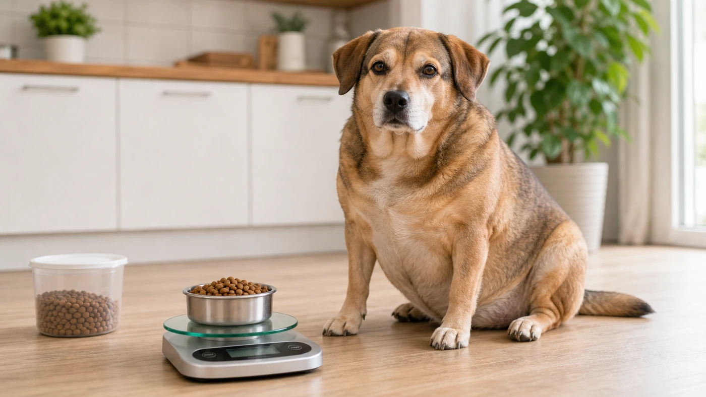 Alimentation du chien hypothyroïdien : poids, ration et traitement - alimentation chien hypothyroidie ration pesee