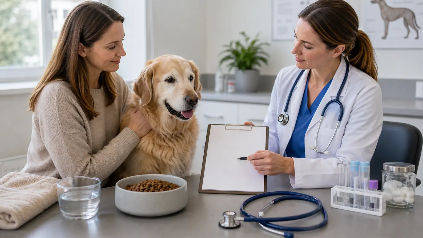 Alimentation du chien senior : guide complet - alimentation chien senior bilan veterinaire