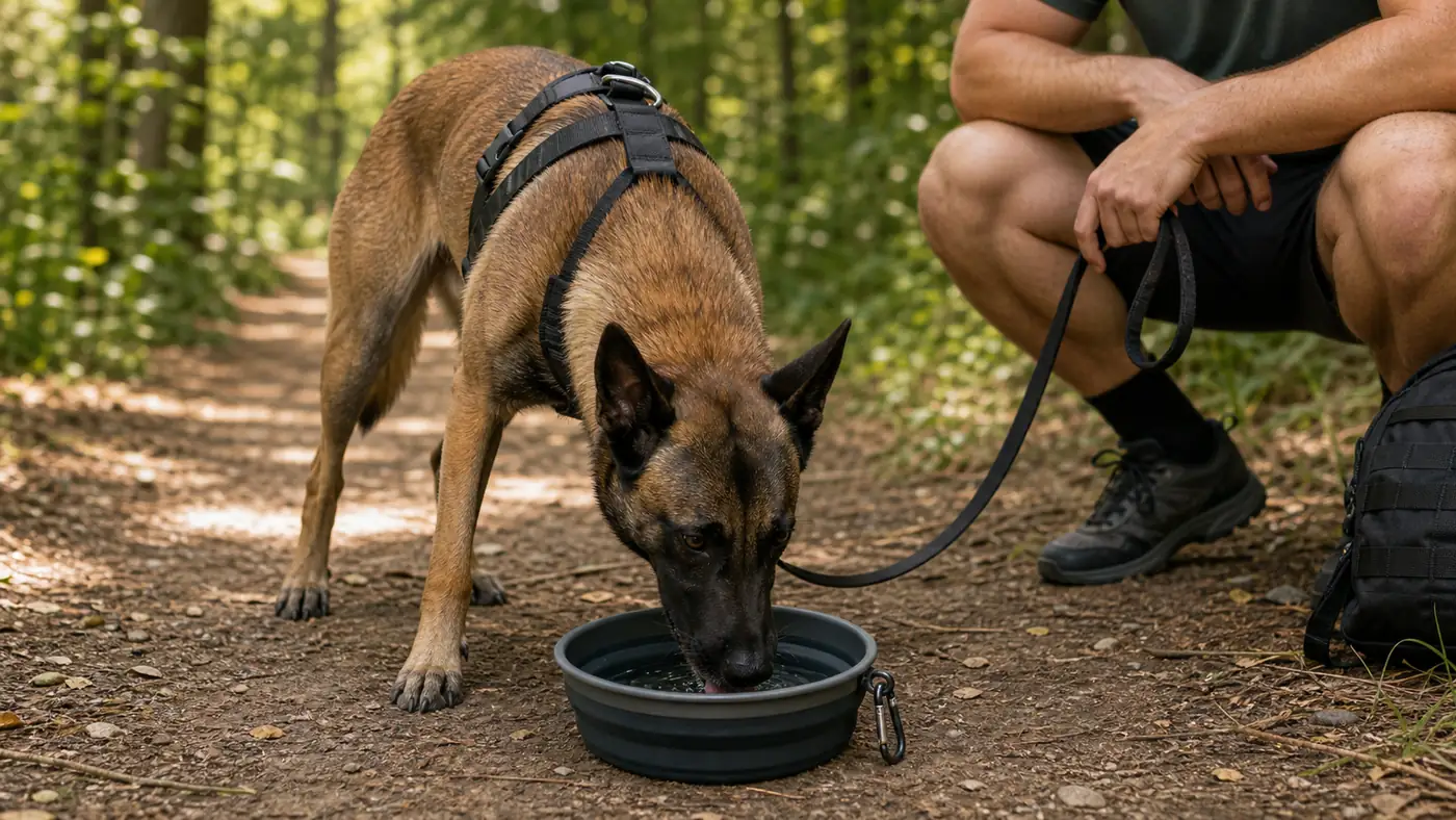 Alimentation du chien de sport et de travail : guide complet - alimentation chien sport travail hydratation