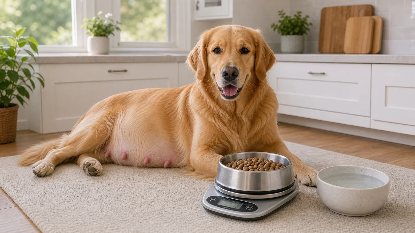 Alimentation de la chienne gestante et allaitante : guide complet - alimentation chienne gestante ration reproduction