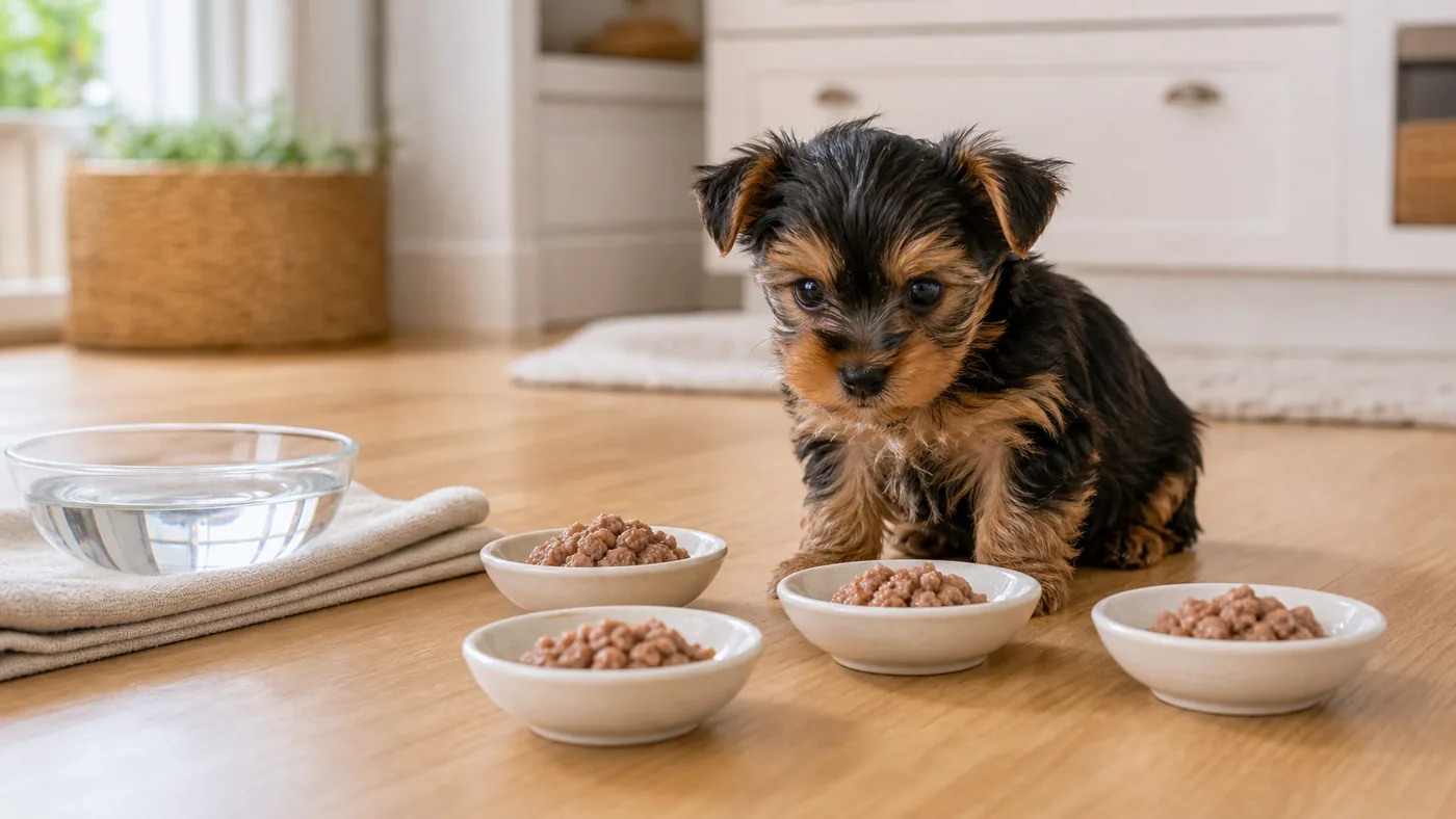 Alimentation du chiot petite race : repas fréquents, hypoglycémie et croissance - alimentation chiot petite race repas frequents