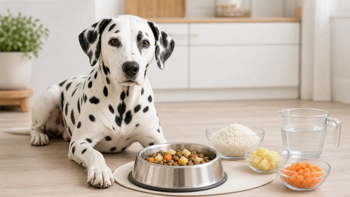 Alimentation du Dalmatien : purines, urates, hydratation et calculs - alimentation dalmatien faible purines