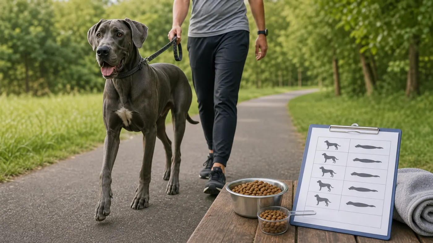 Alimentation des grandes races de chiens : calcium, croissance et articulations - alimentation grande race chien articulations poids