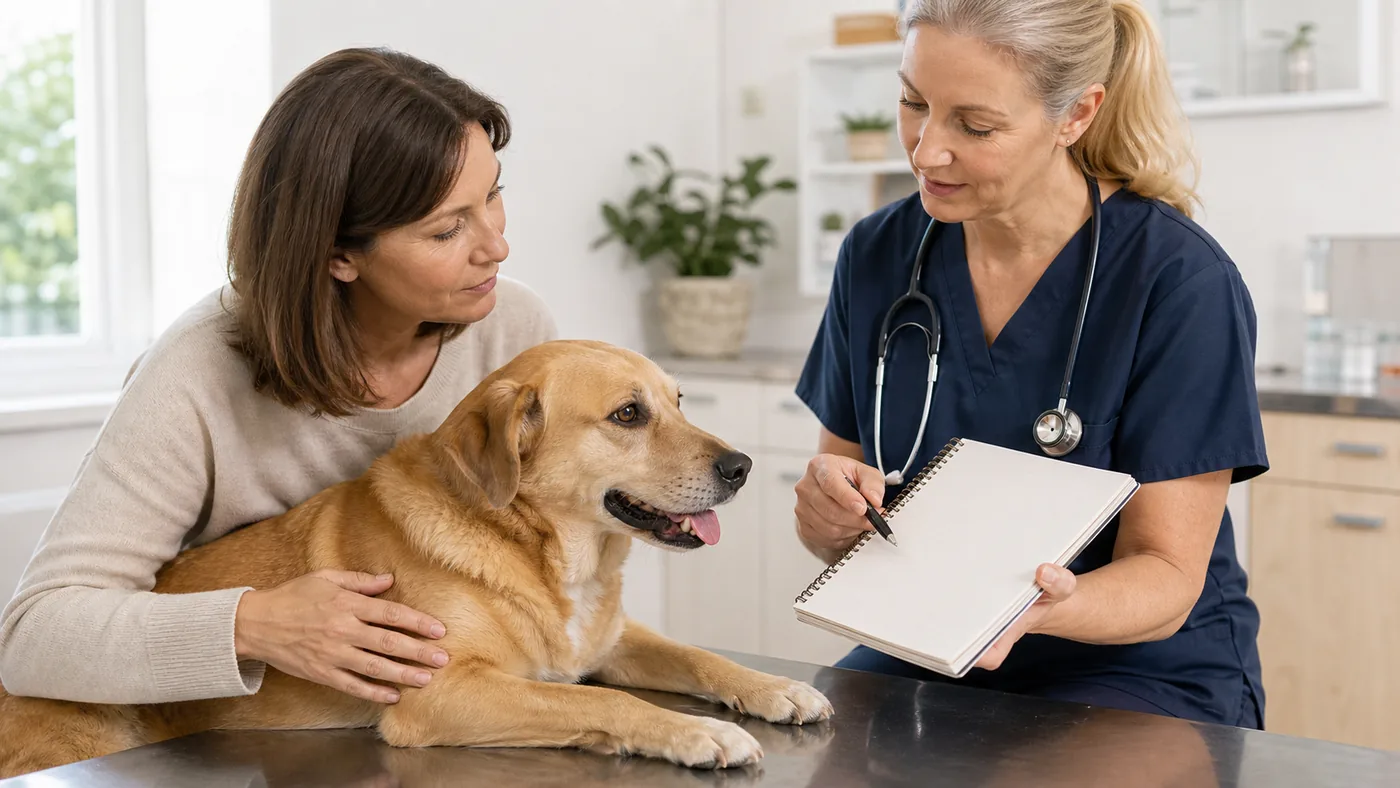 Pourquoi mon chien mange de l'herbe ? Explications et quand s'inquiéter - chien mange herbe consultation
