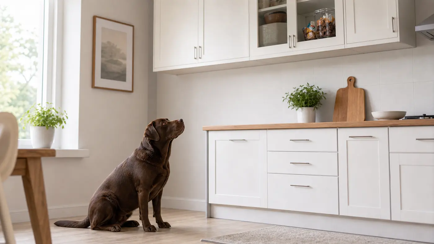 Mon chien a mangé du chocolat : doses toxiques et que faire - chocolat chien placard securise