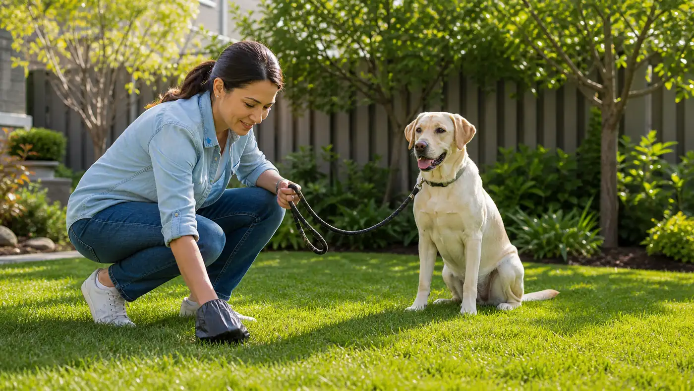 Coprophagie chez le chien : causes alimentaires et solutions nutritionnelles - coprophagie chien ramassage selles