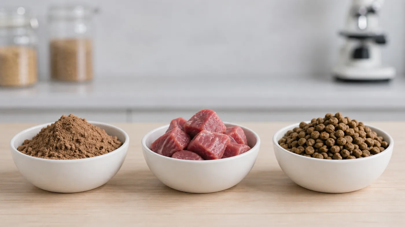 Farines de viande et sous-produits dans les croquettes : bonne ou mauvaise protéine ? - farines viande croquettes ingredient
