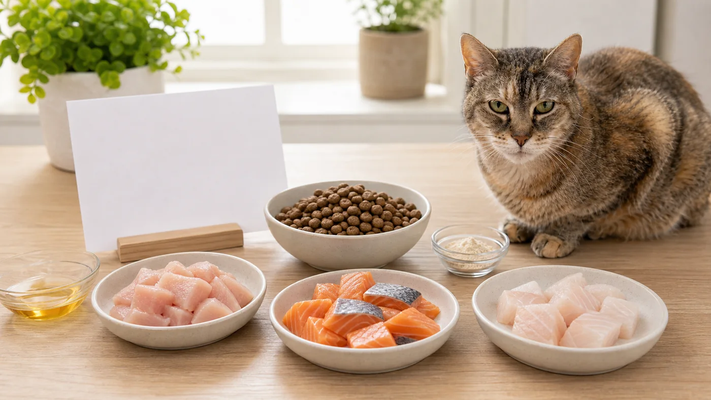 Comment lire l'étiquette des croquettes pour chat (sans se faire avoir) - lire etiquette croquettes chat proteines