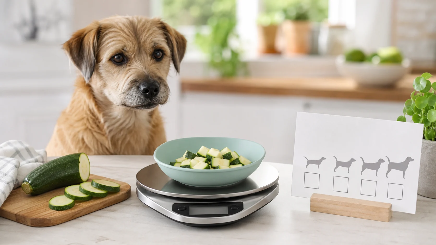 Peut-on donner de la courgette à son chien ? Légère, hydratante et digestive - peut on donner courgette chien basse calorie