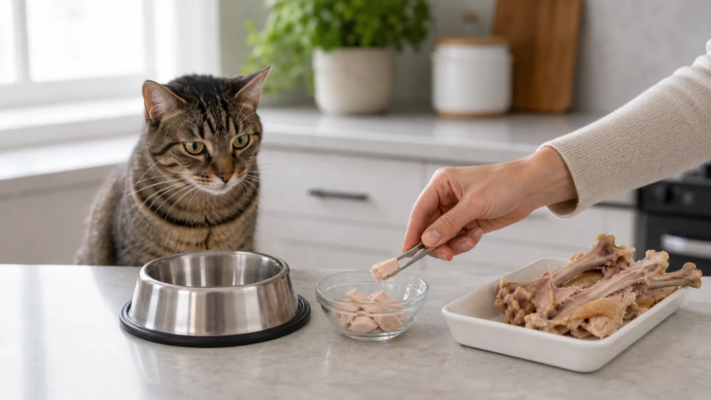 Peut-on donner de la dinde à son chat ? Protéines maigres et préparation - peut on donner dinde chat sans os