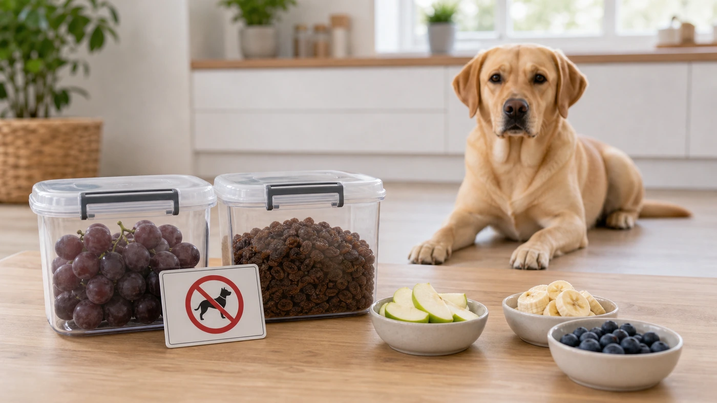 Quels fruits peut-on donner à son chien ? Les autorisés et ceux à éviter absolument - peut on donner fruits chien raisin interdit