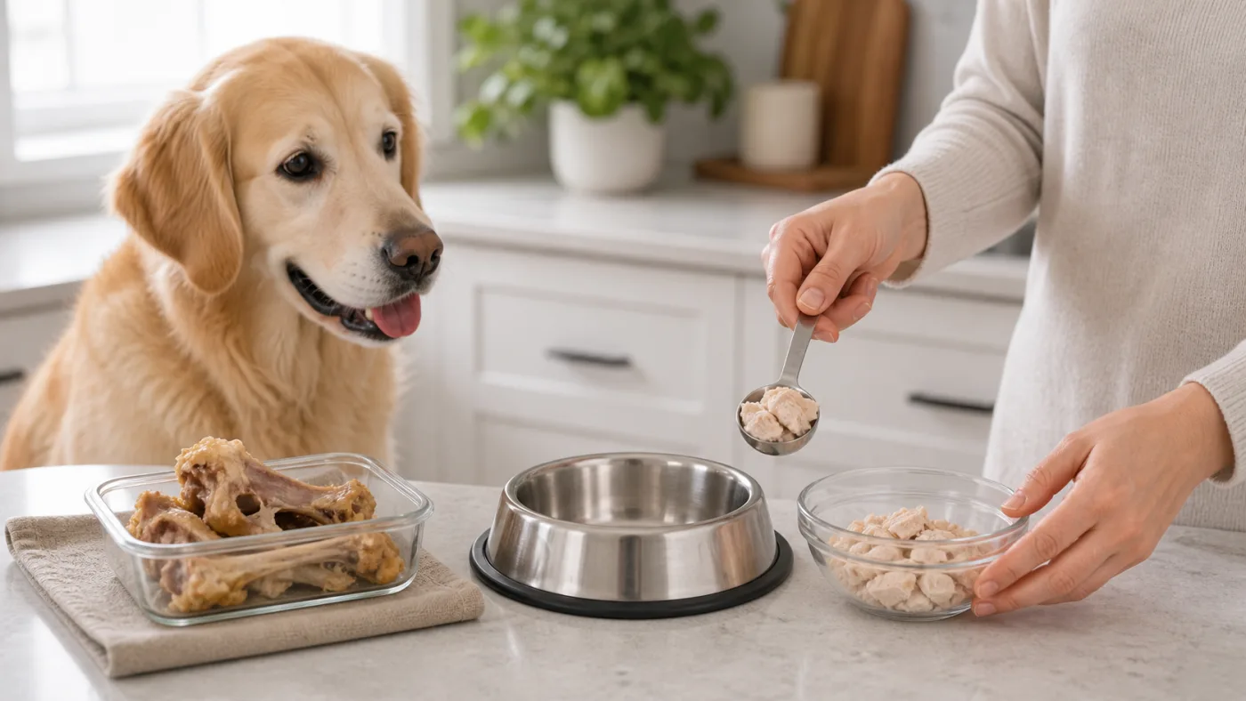 Peut-on donner du poulet cuit à son chien ? Oui, mais avec ces précautions - peut on donner poulet cuit chien os peau