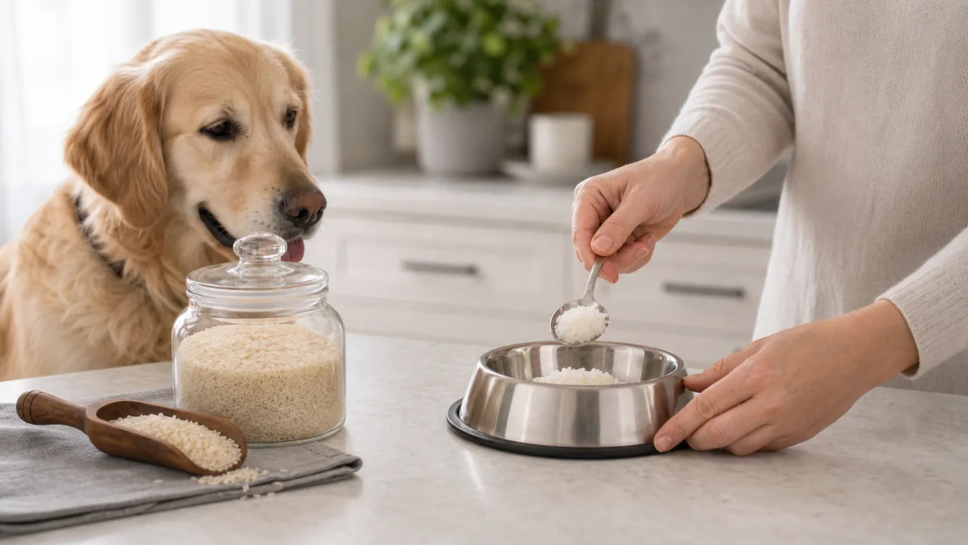 Peut-on donner du riz à son chien ? Blanc, complet, cuit ou cru ? - peut on donner riz chien riz cru